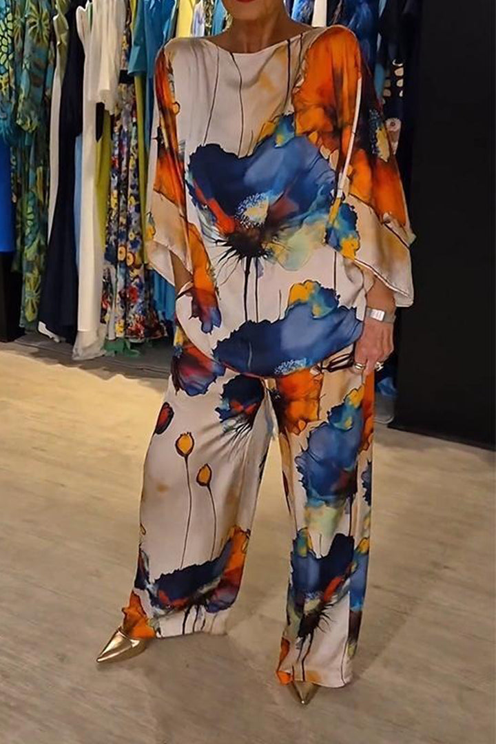Chic Printed Women's Outfit