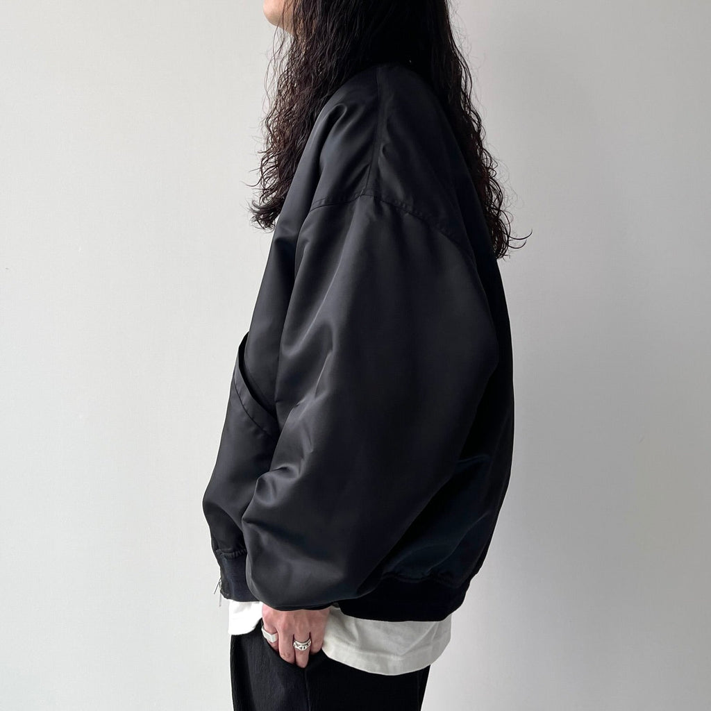 Perfect Silhouette Black Blouson Jacket for Women - gallery