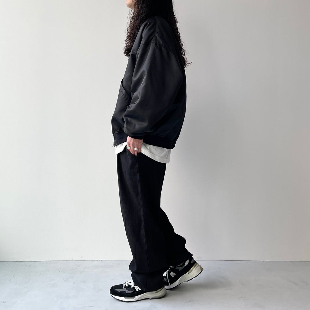 Perfect Silhouette Black Blouson Jacket for Women - gallery