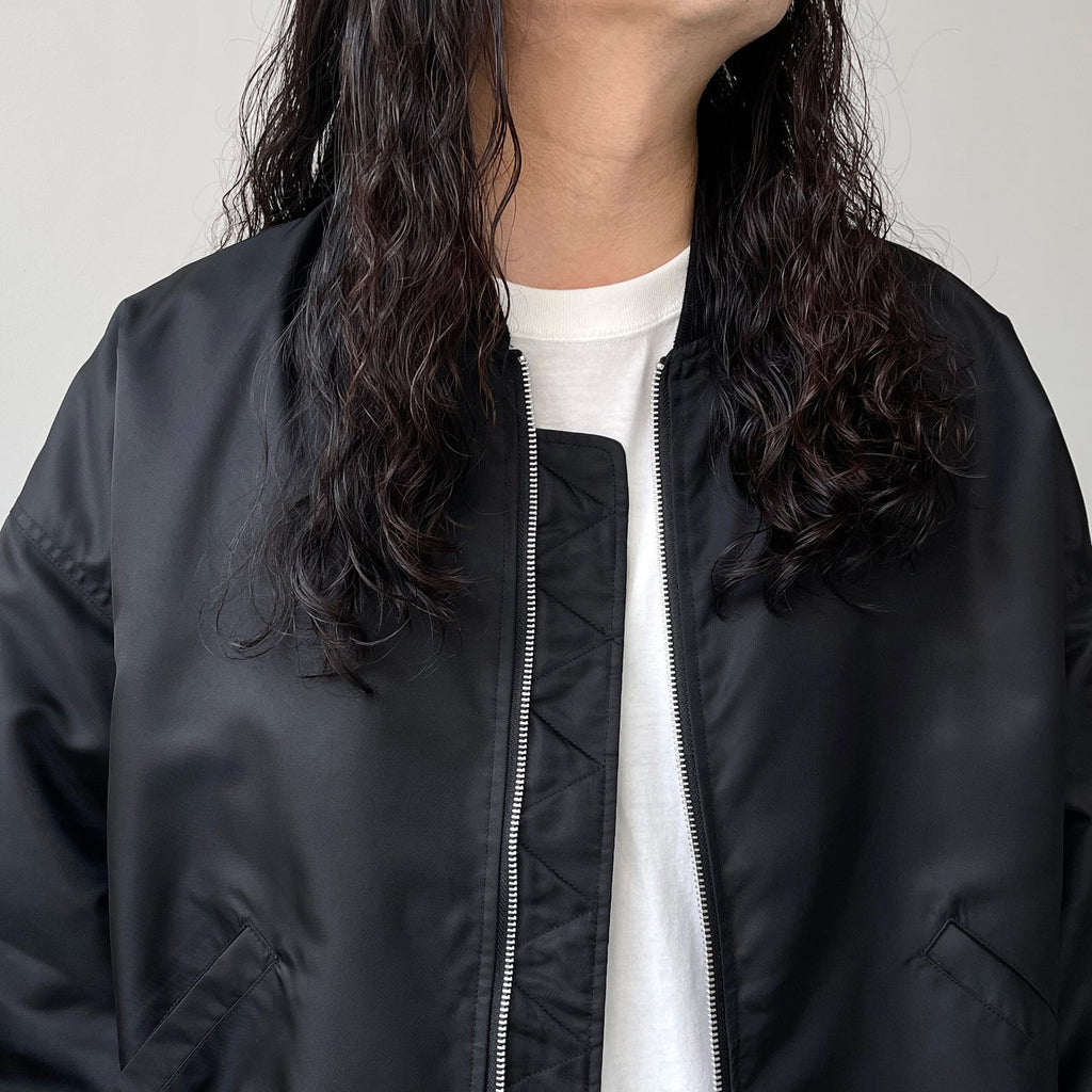 Perfect Silhouette Black Blouson Jacket for Women - gallery