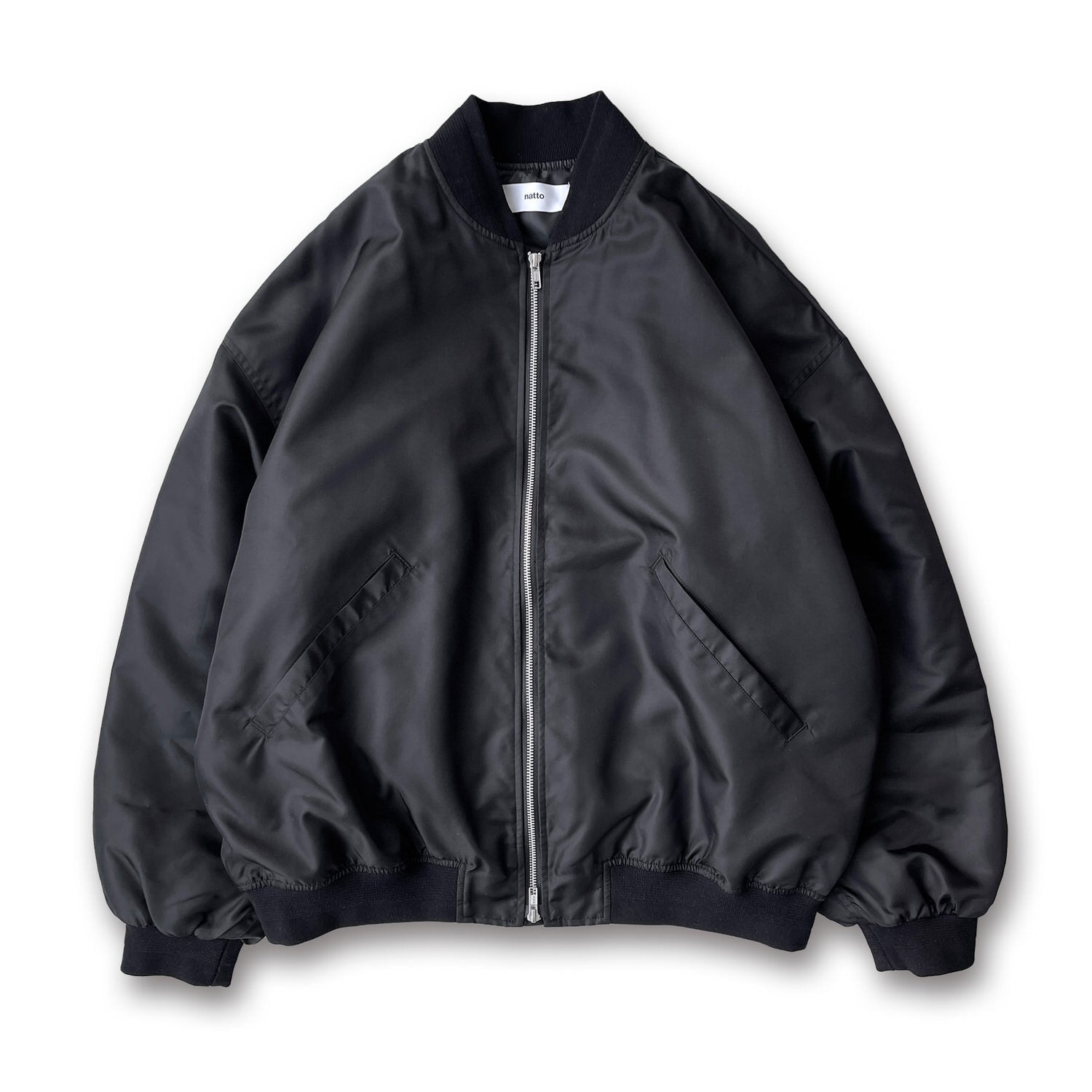 Perfect Silhouette Black Blouson Jacket for Women