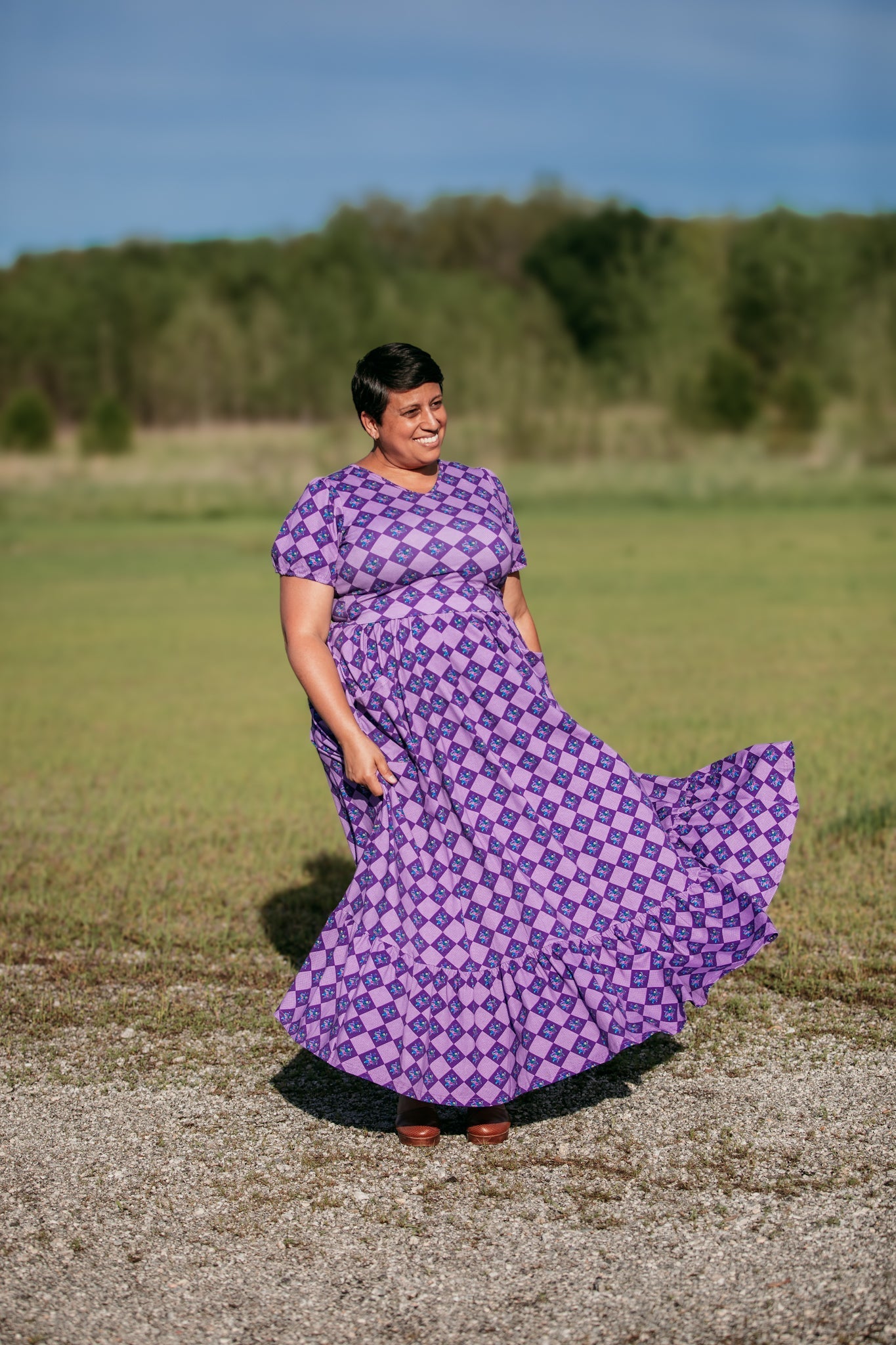 Mountain Laurel ~ Canterbury Patch Maxi — gallery