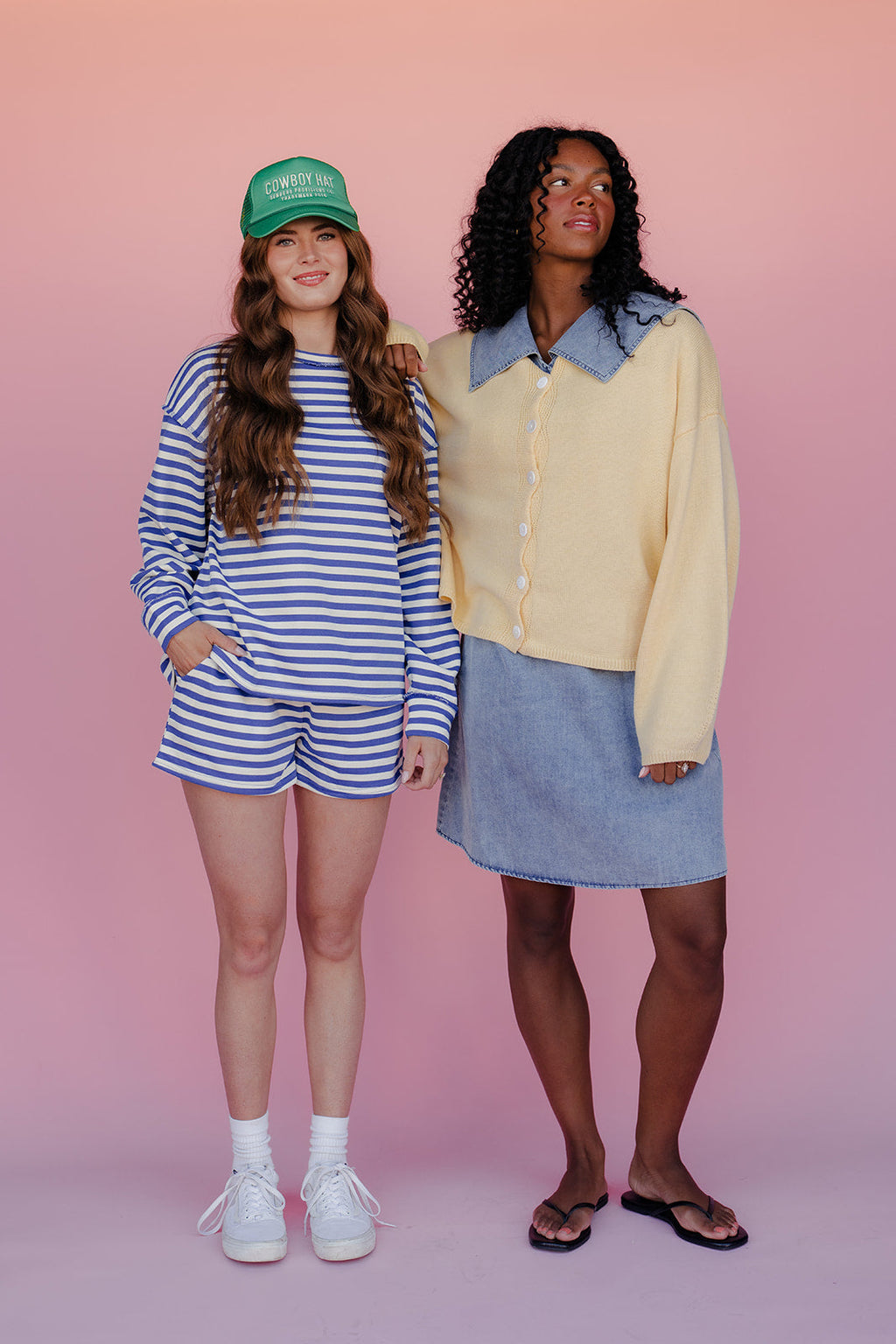 Coastal Morning Stripe Set for Women - gallery
