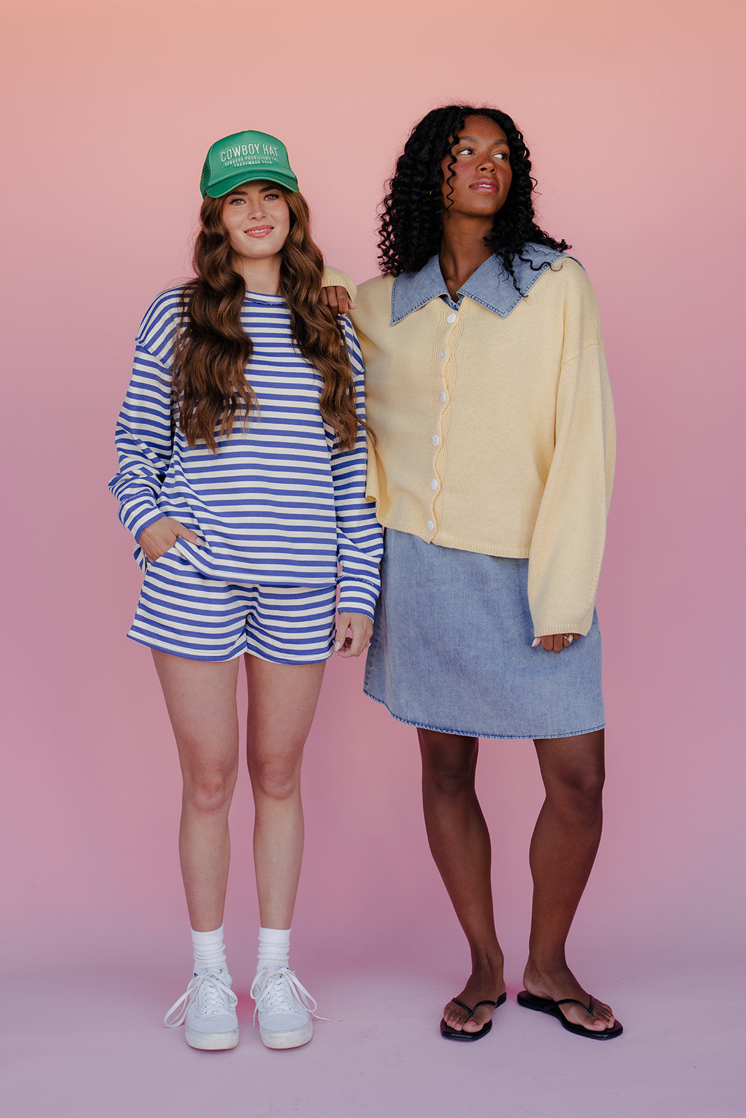 Coastal Morning Stripe Set for Women - gallery