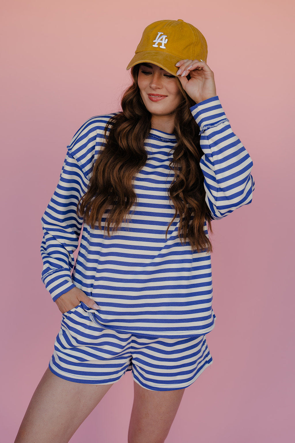 Coastal Morning Stripe Set for Women - gallery