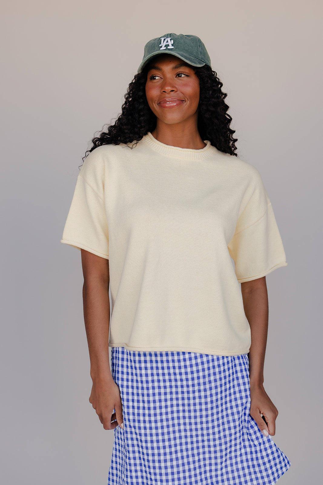 Butter Breeze Knit Tee T-Shirt for Women - gallery