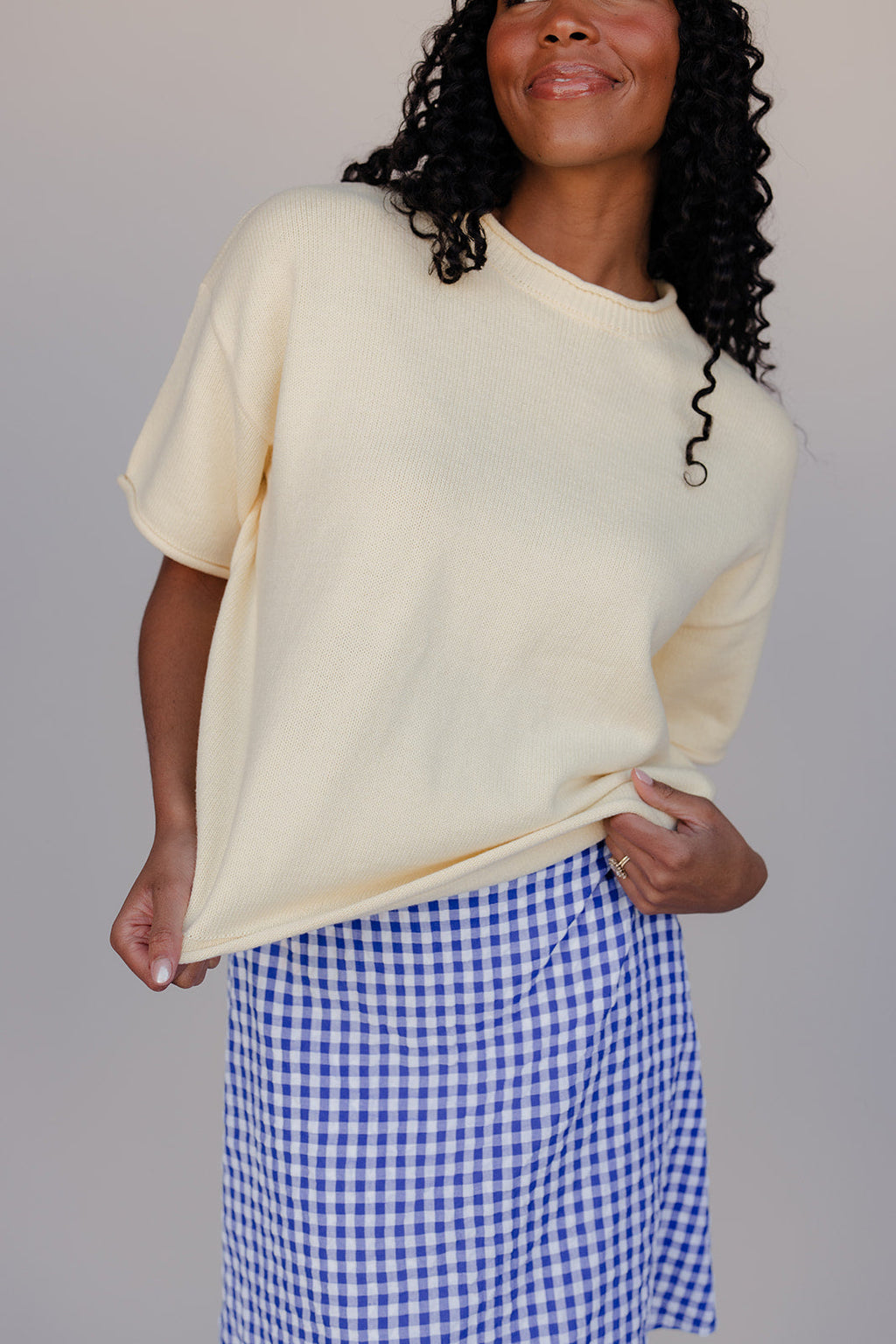 Butter Breeze Knit Tee T-Shirt for Women - gallery