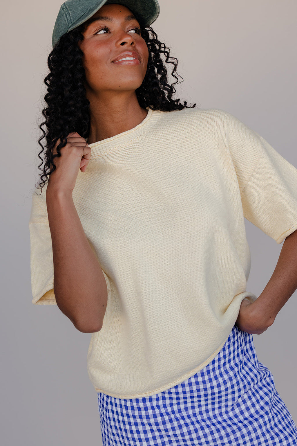Butter Breeze Knit Tee T-Shirt for Women - gallery