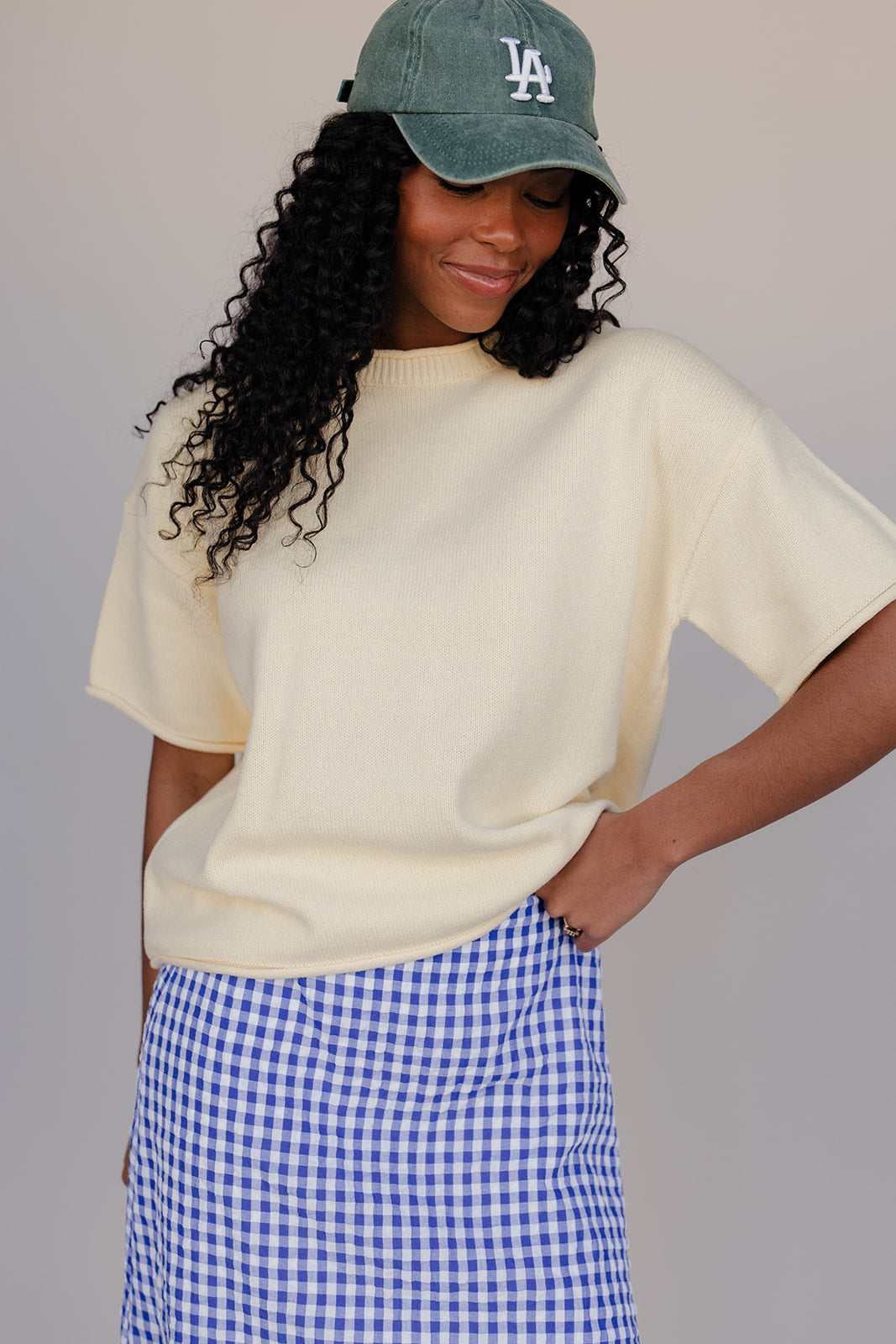 Butter Breeze Knit Tee T-Shirt for Women