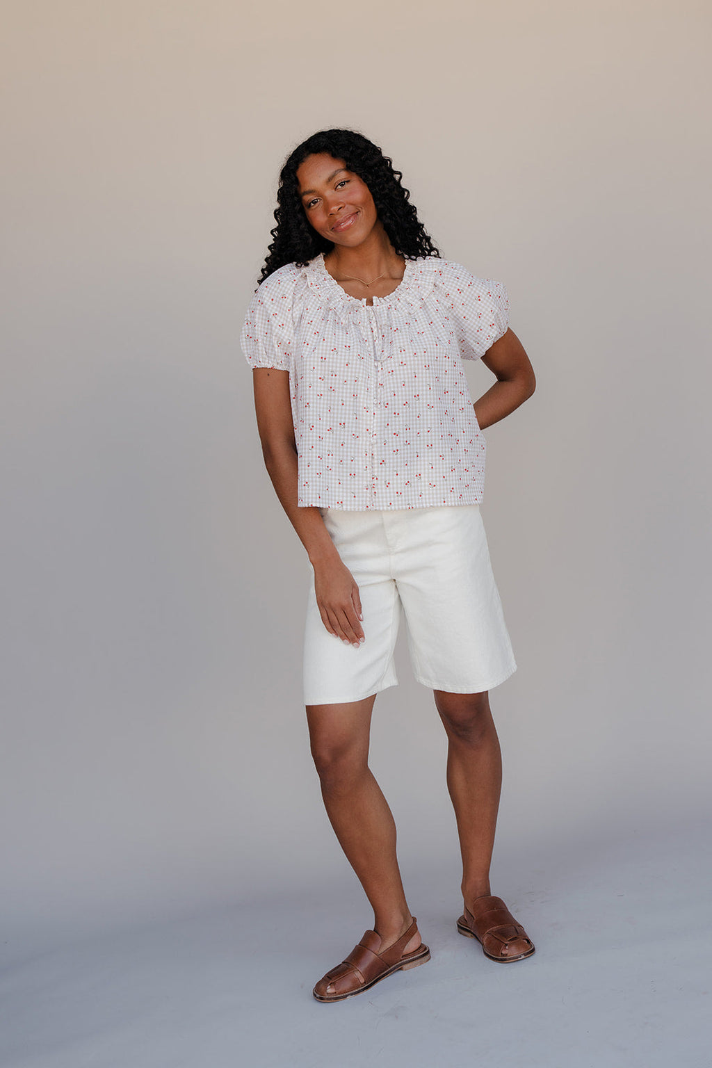 Petal Whim Floral Blouse for Women - gallery