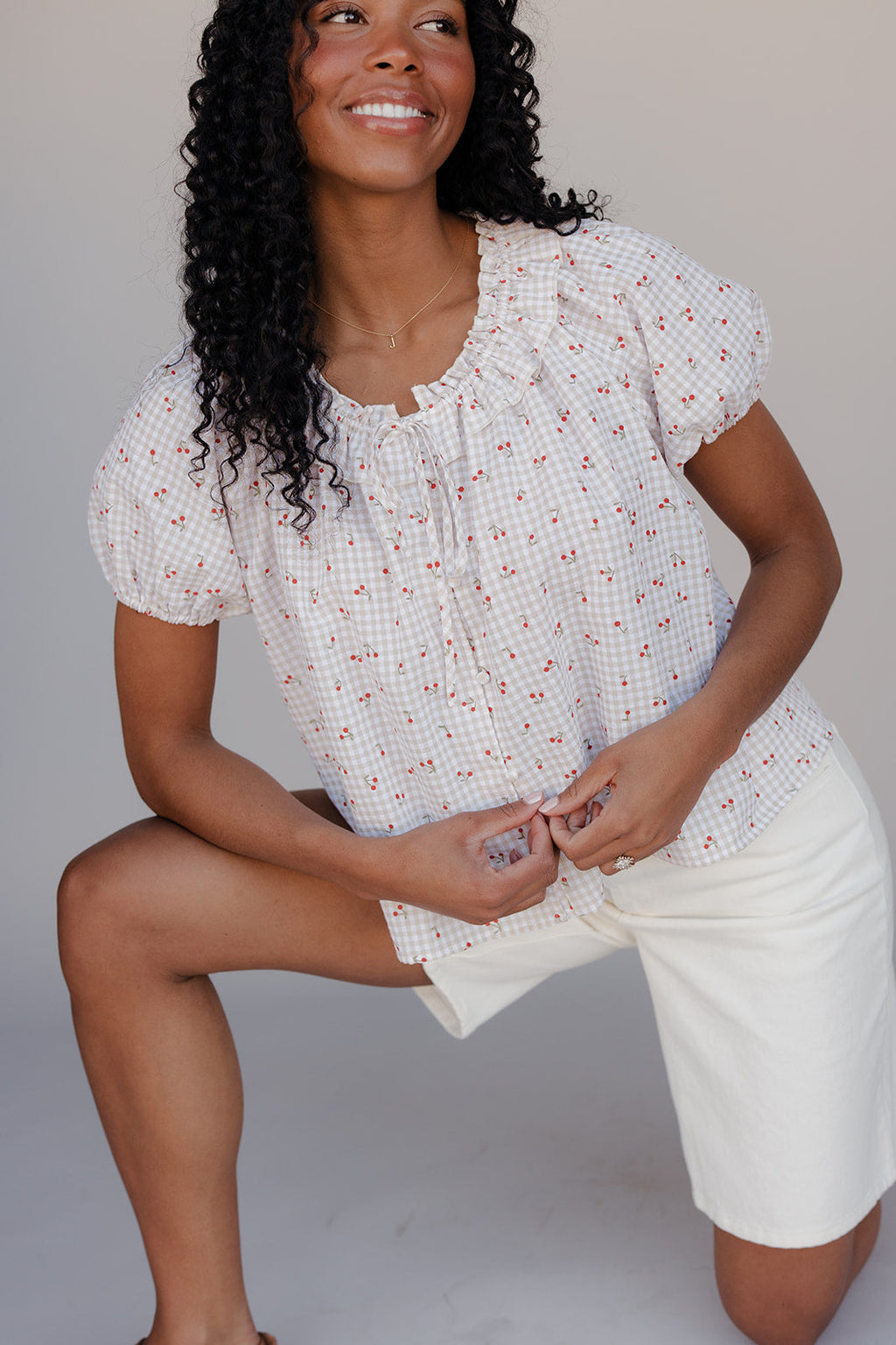 Petal Whim Floral Blouse for Women - gallery