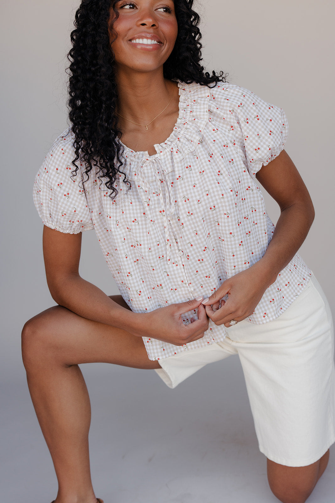 Petal Whim Floral Blouse for Women - gallery