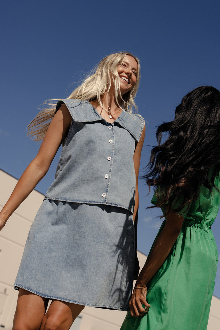 Prairie Denim Top for Women - gallery
