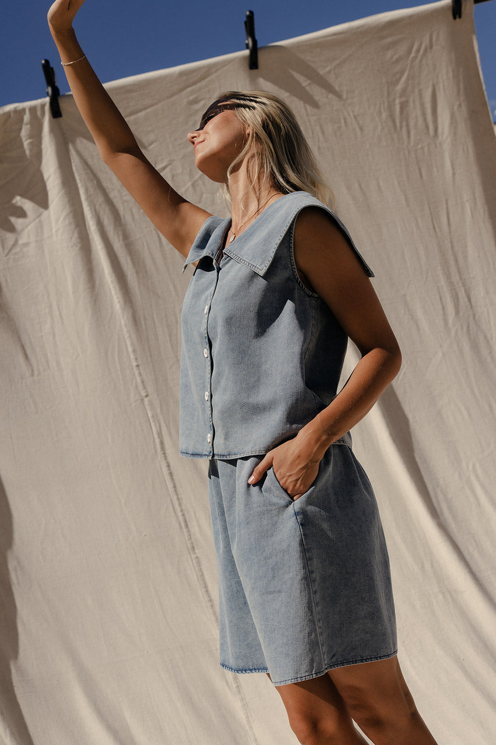 Prairie Denim Top for Women - gallery