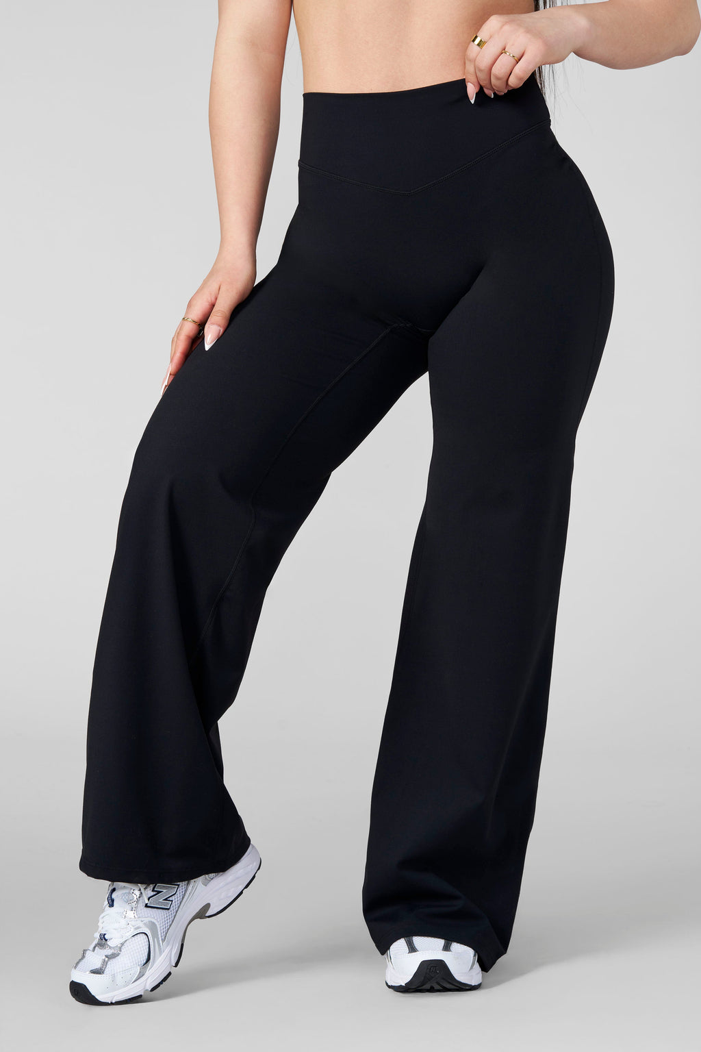 Kove Wide Leg Flare Leggings (Short) for Women - gallery