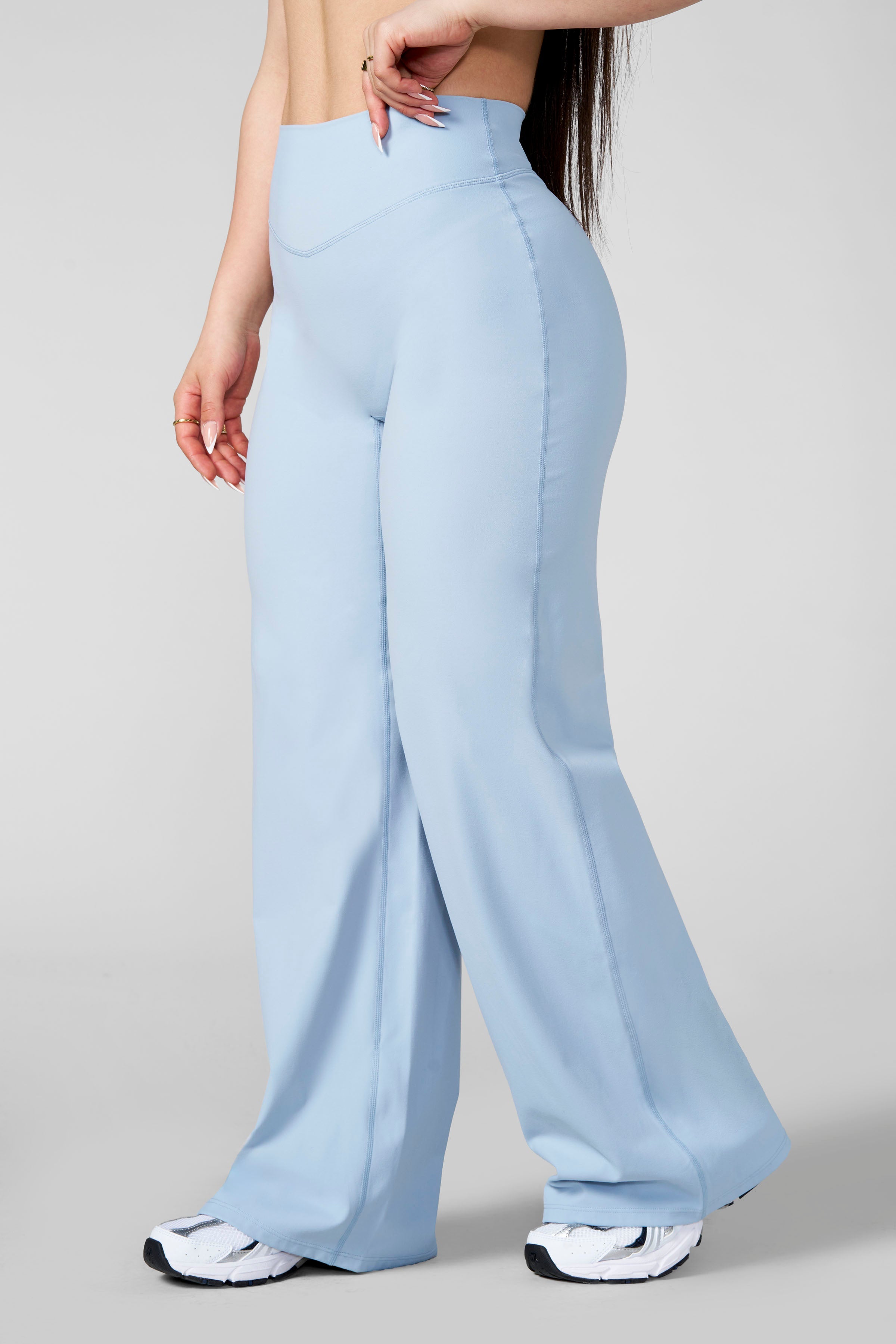 Kove Wide Leg Flare Leggings (Short) for Women - gallery