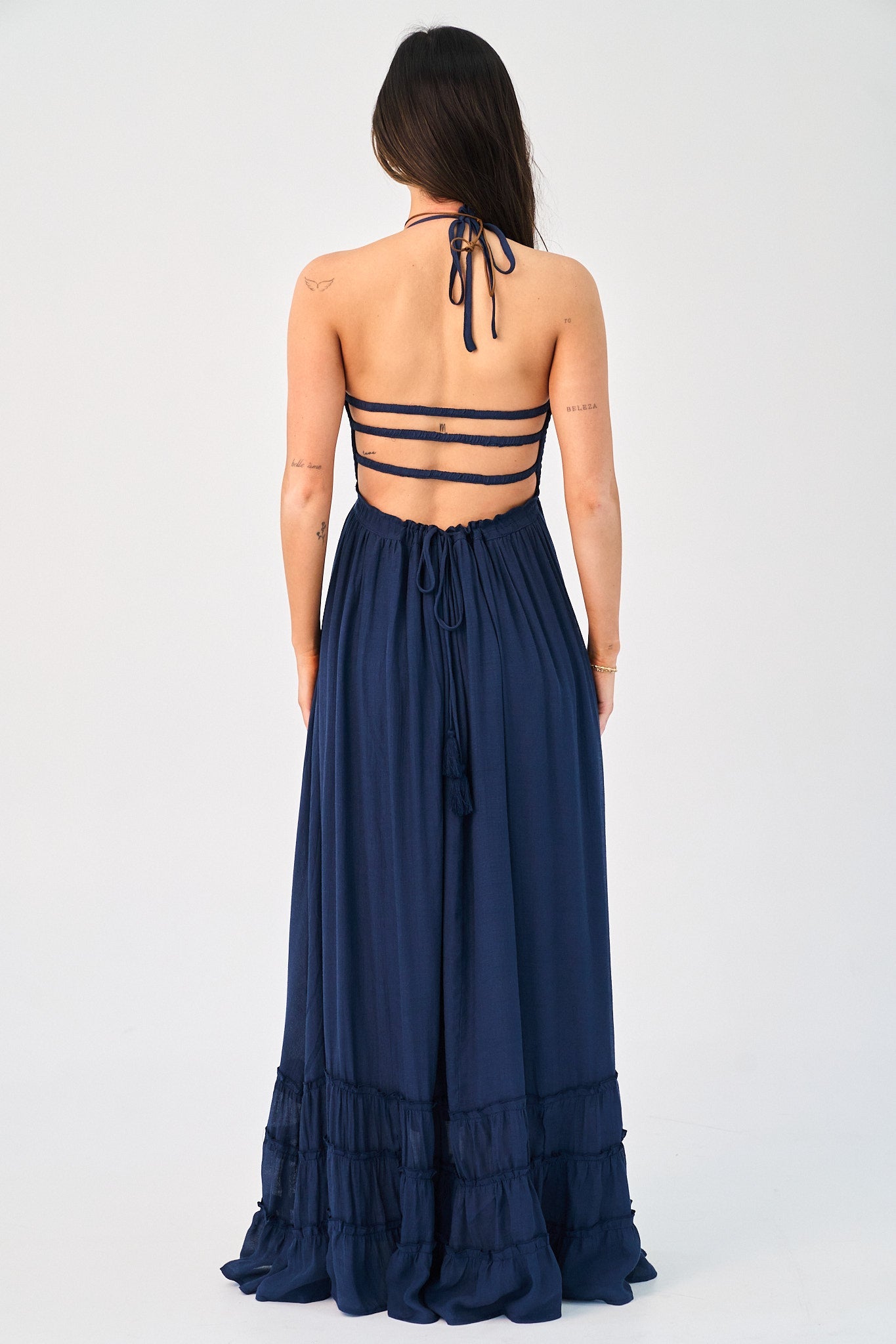 Coralyn Dress in Navy - gallery