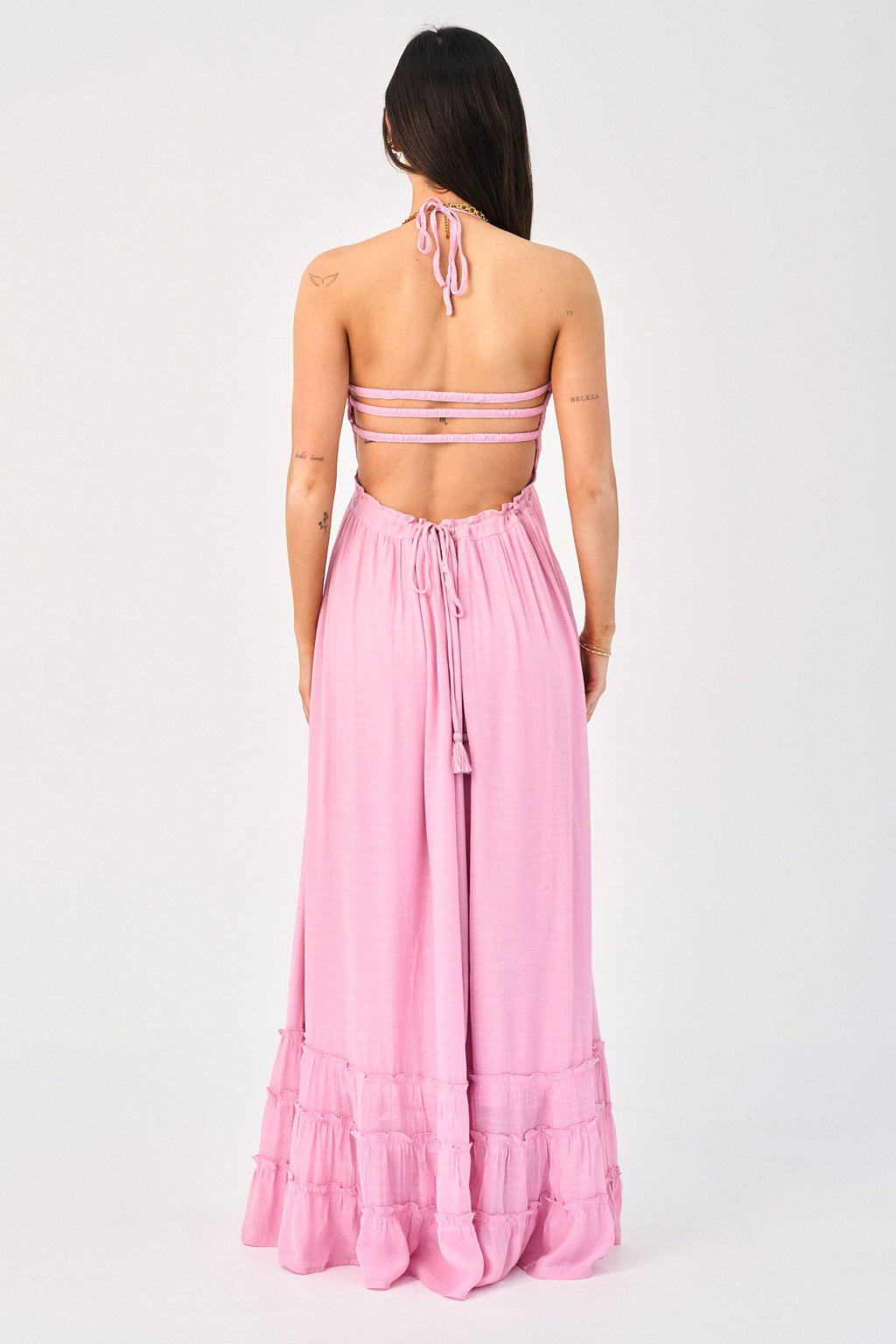 Coralyn Dress in Pink - gallery