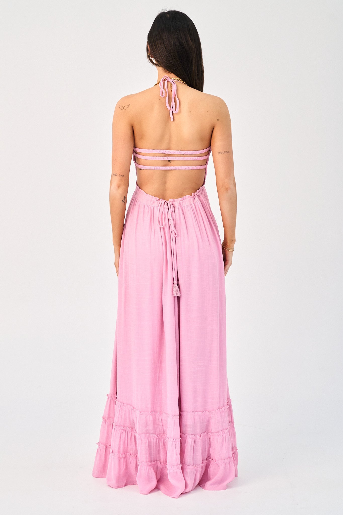 Coralyn Dress in Pink - gallery