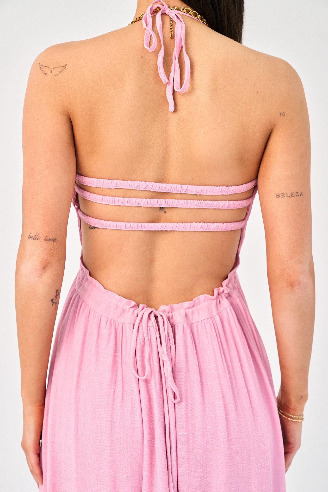 Coralyn Dress in Pink - gallery