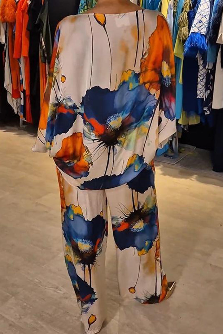 Chic Printed Women's Outfit