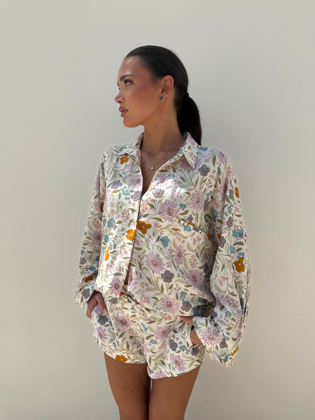 Sable Foncé Shirt- Floral Top for Women - gallery