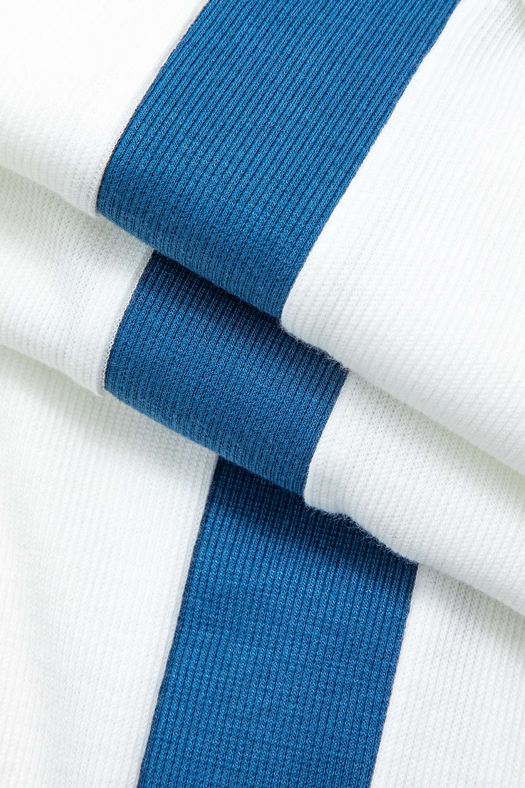 Colorblock V-Neck Ribbed Split Maxi Dress for Women - gallery