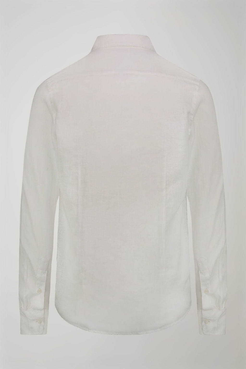 Classic Collar Pure Linen Comfort Shirt for Men — gallery