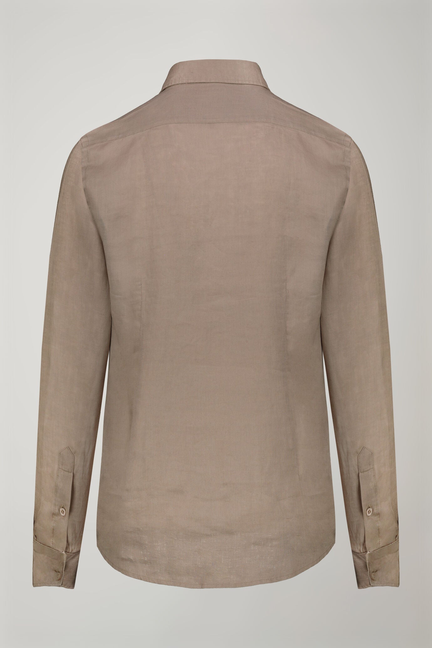 Classic Collar Pure Linen Comfort Shirt for Men — gallery