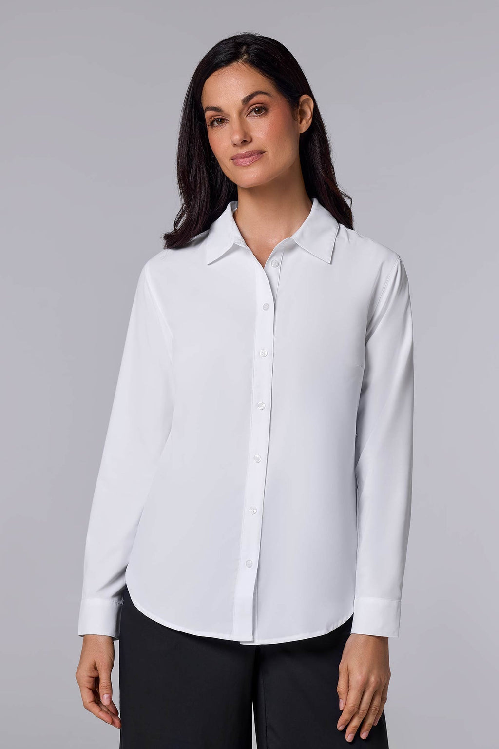 Women's Rhodes Long Sleeve Shirt | White