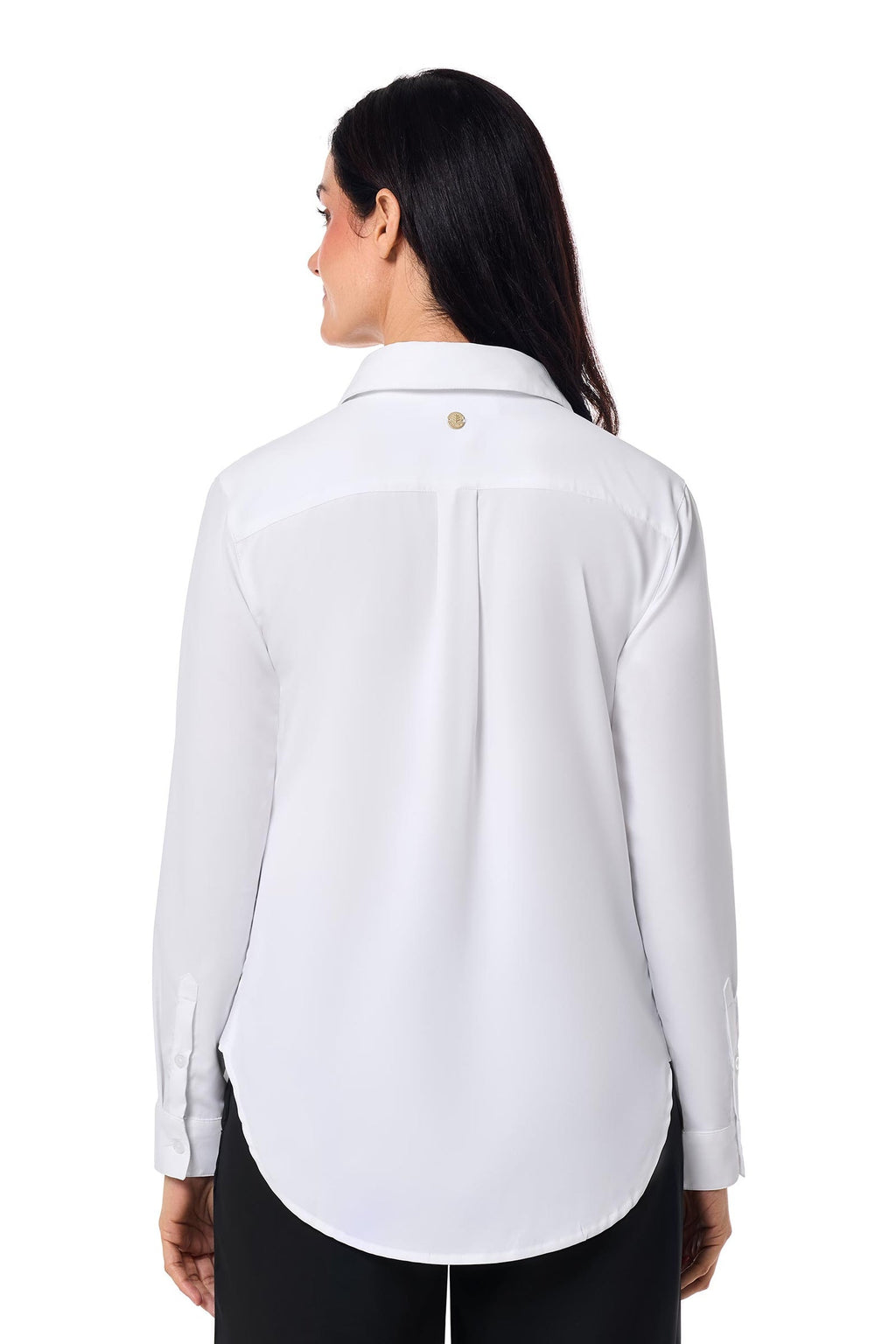 Women's Rhodes Long Sleeve Shirt | White — gallery