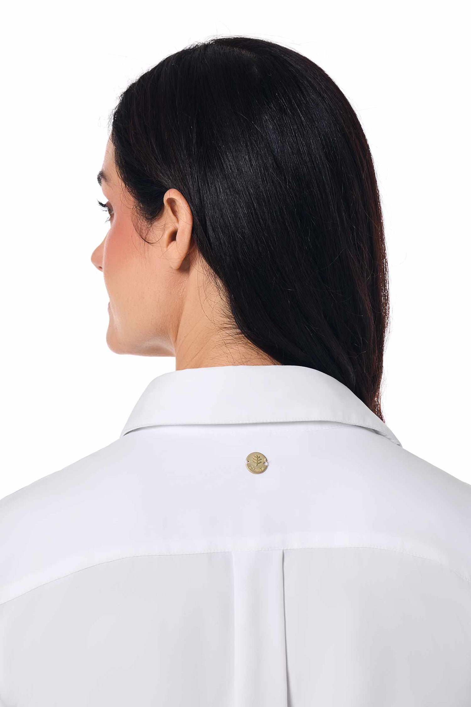 Women's Rhodes Long Sleeve Shirt | White — gallery