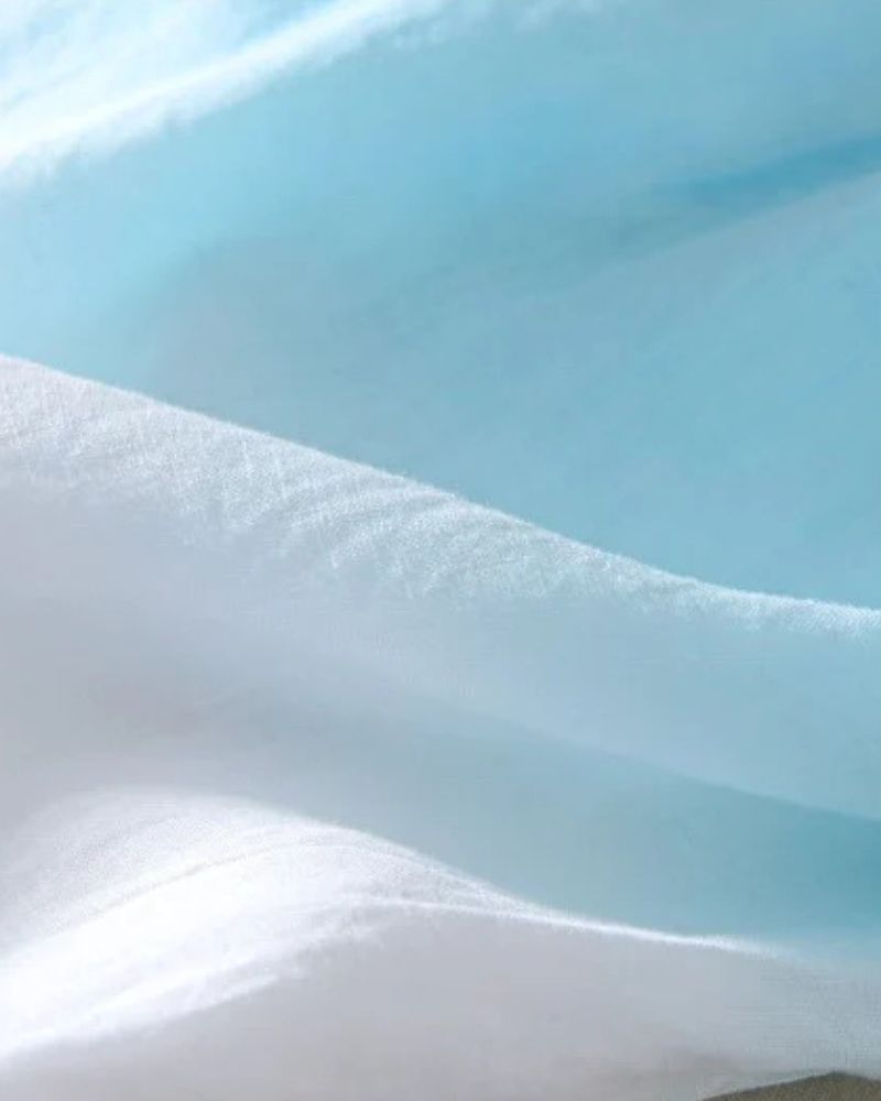 Aqua Blue Ombre Casual Shirt for Men - gallery