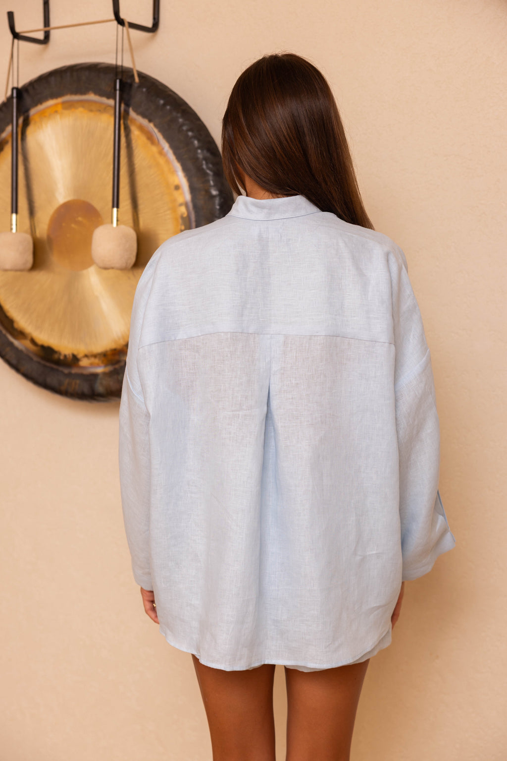 Morning Haze Shirt-Beige Top for Women - gallery