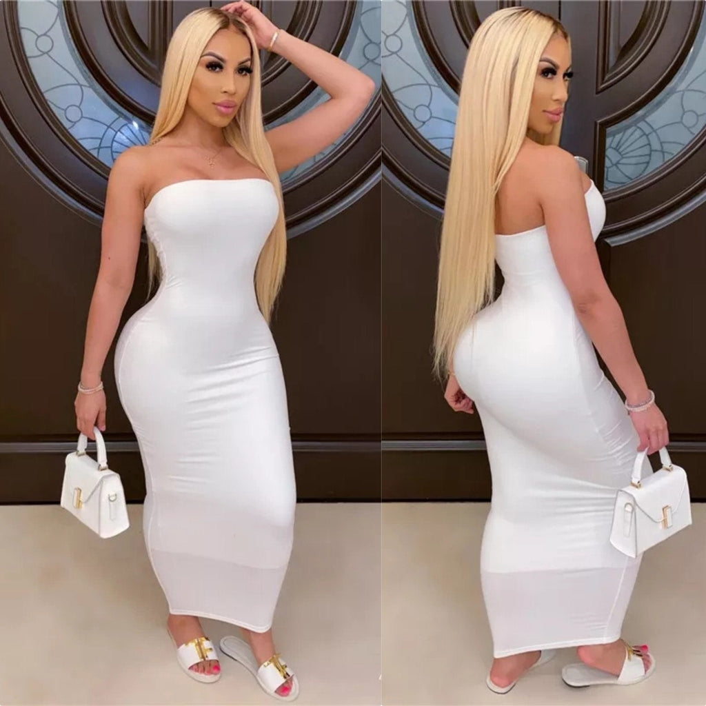 Boobtube Off Shoulder Bodycon Dress for Women - gallery