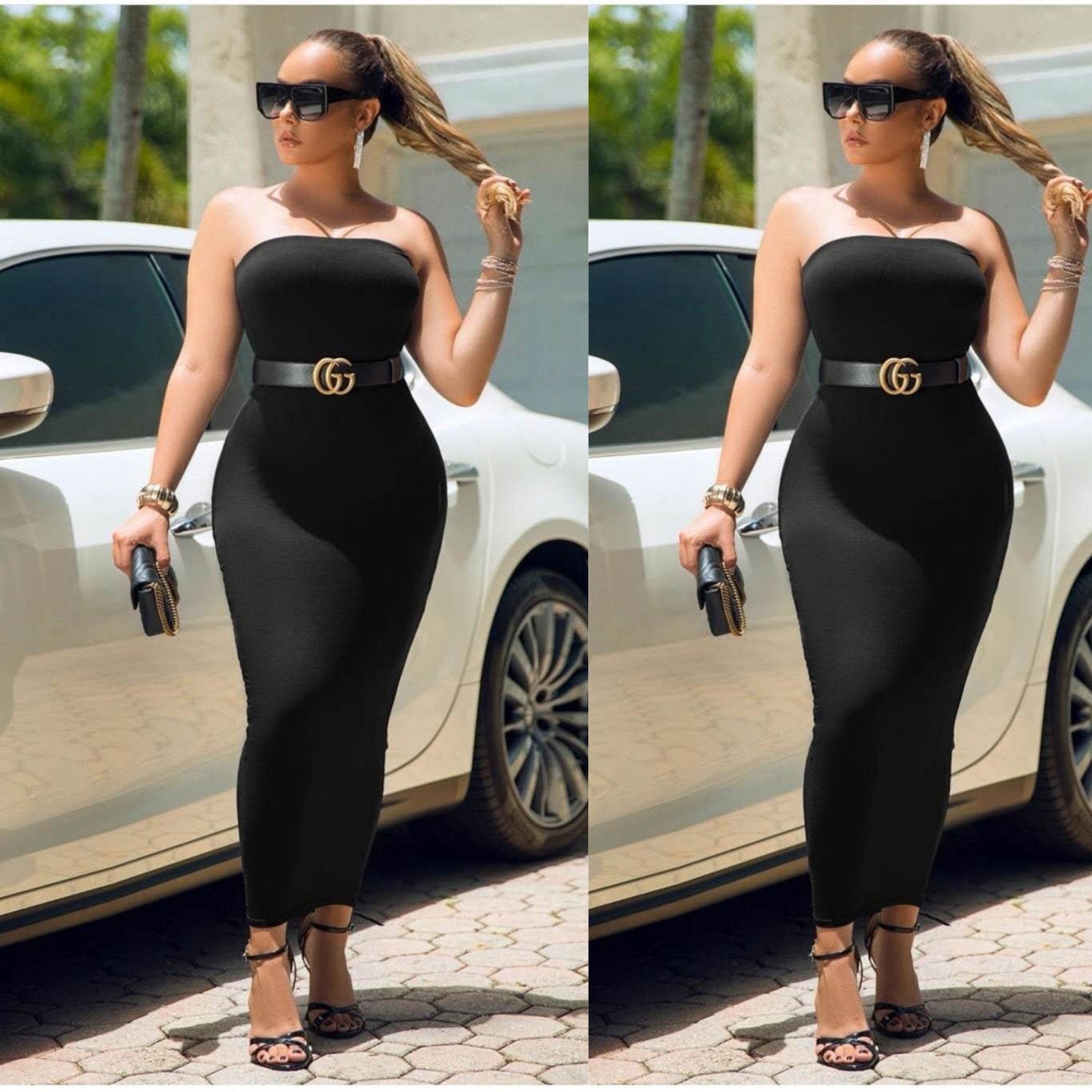 Boobtube Off Shoulder Bodycon Dress for Women - gallery