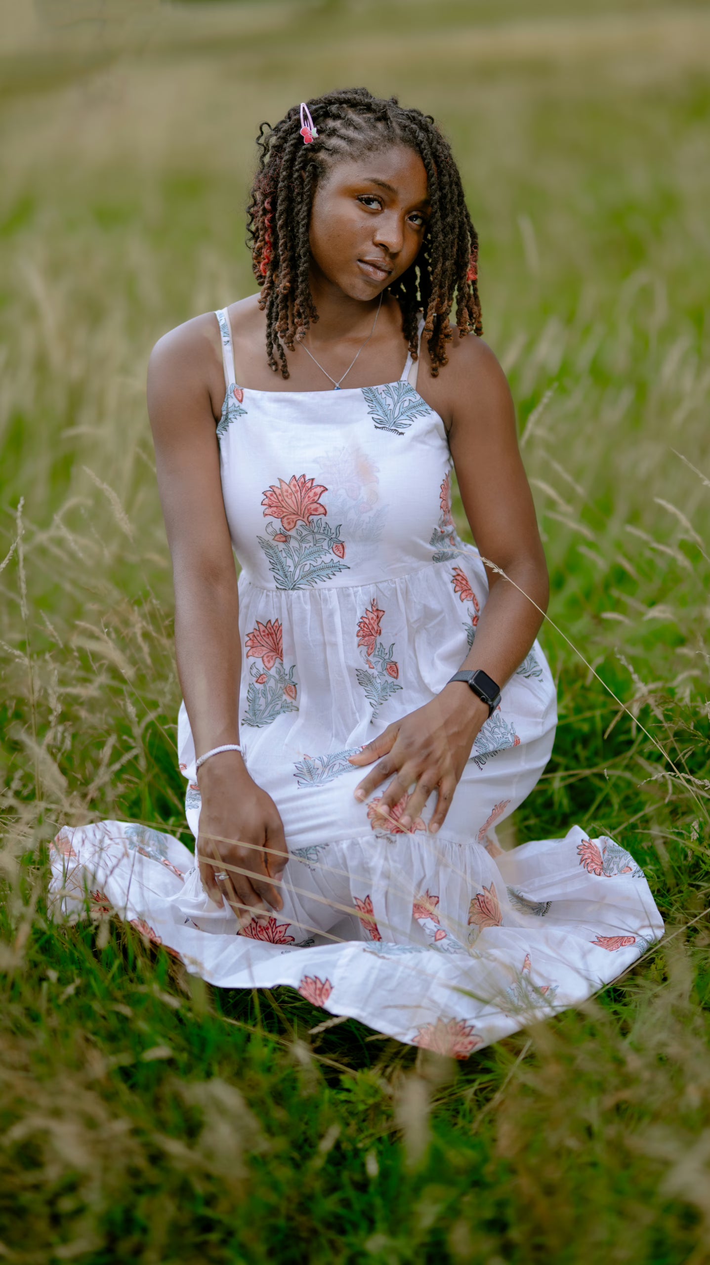 Floral Breeze Maternity Maxi Dress for Women - gallery