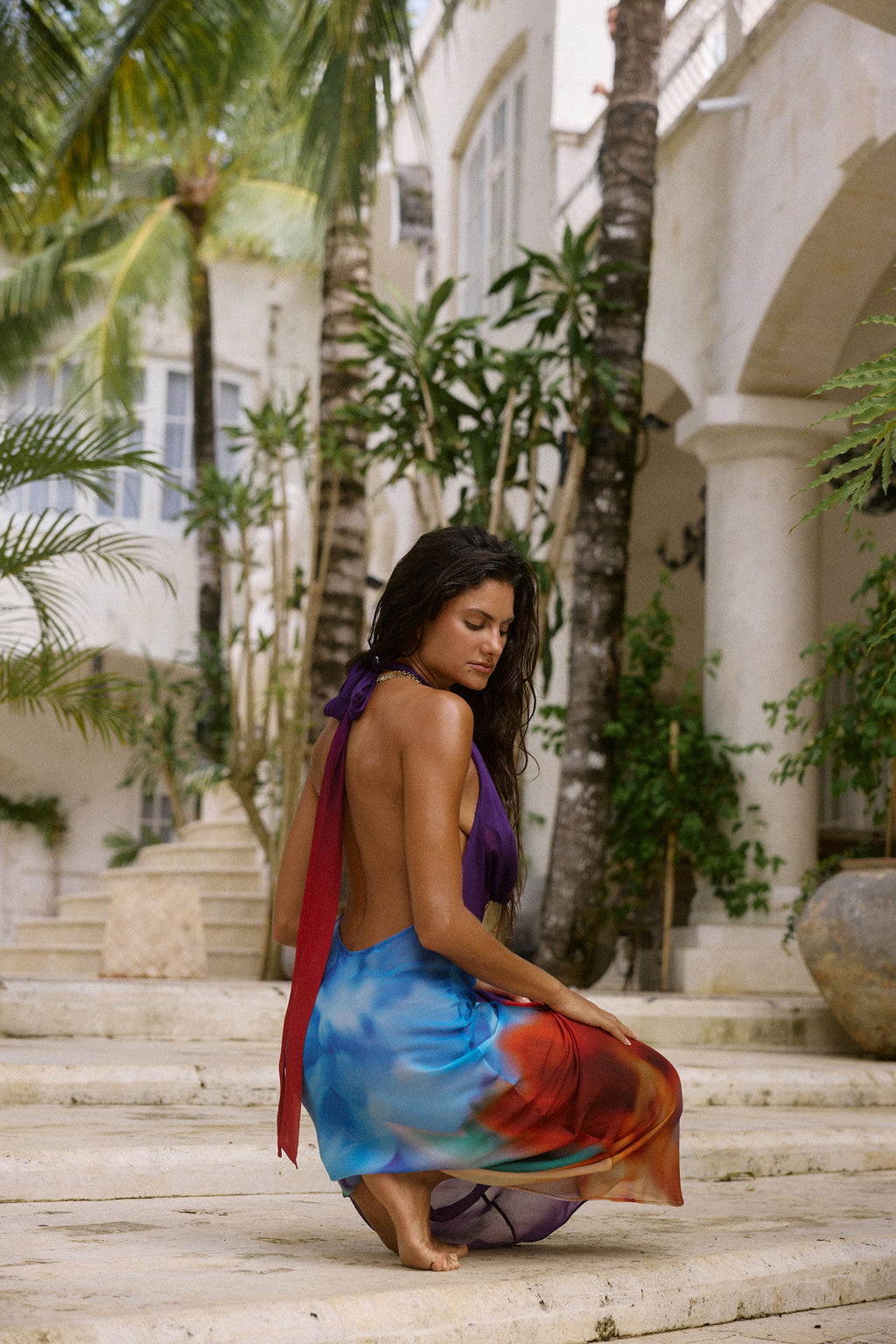 Elysian Maxi Dress in Aurora for Women - gallery