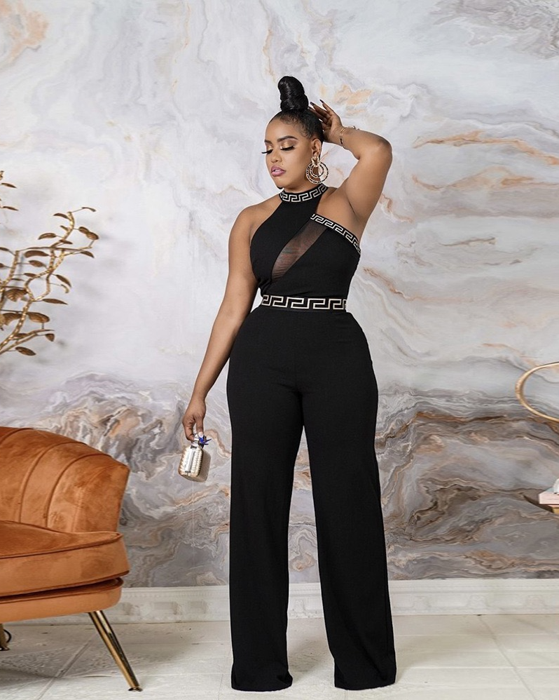 Nordic Zipper Up Sleeveless Jumpsuits for Women