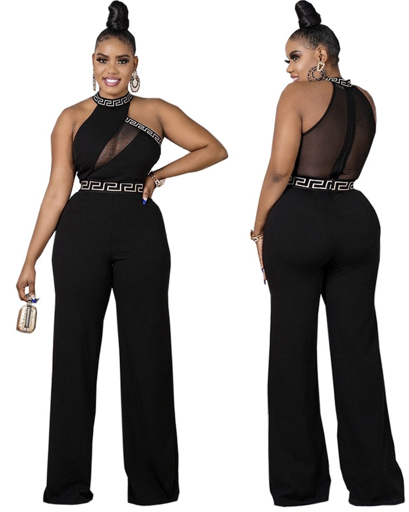 Nordic Zipper Up Sleeveless Jumpsuits for Women - gallery