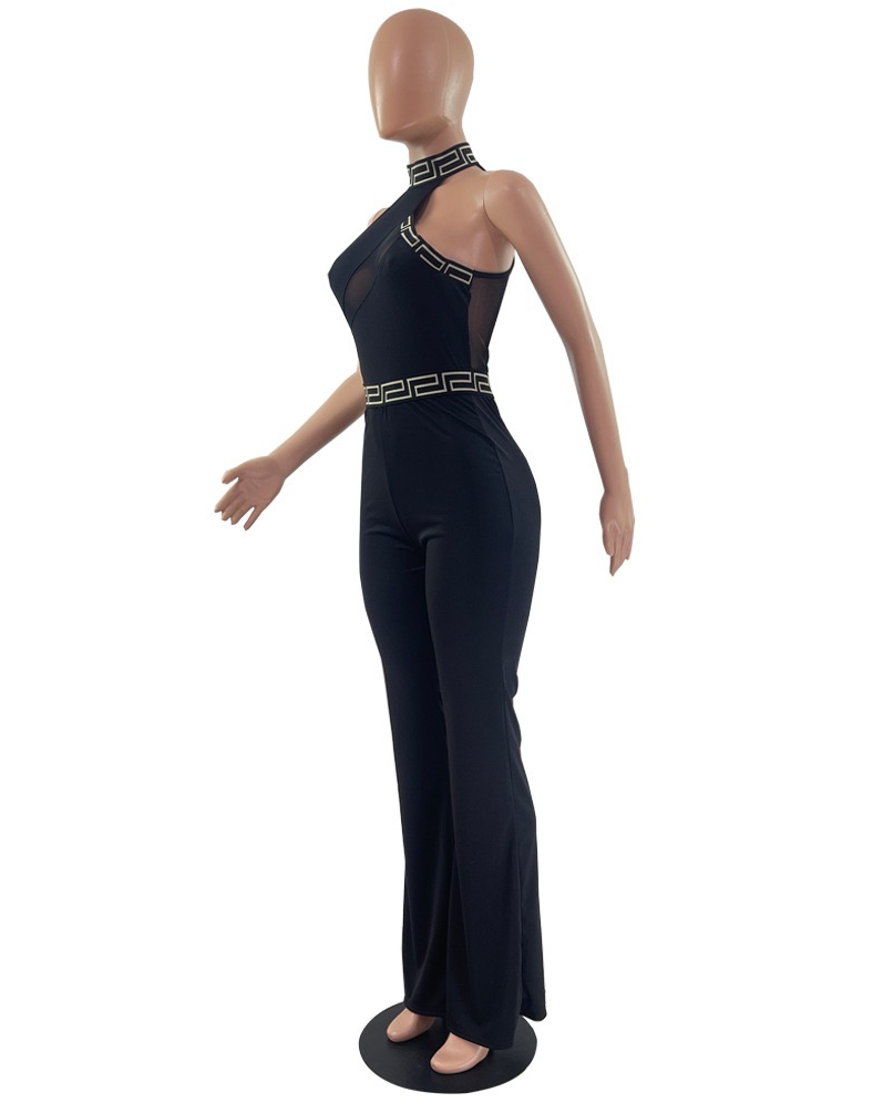 Nordic Zipper Up Sleeveless Jumpsuits for Women - gallery