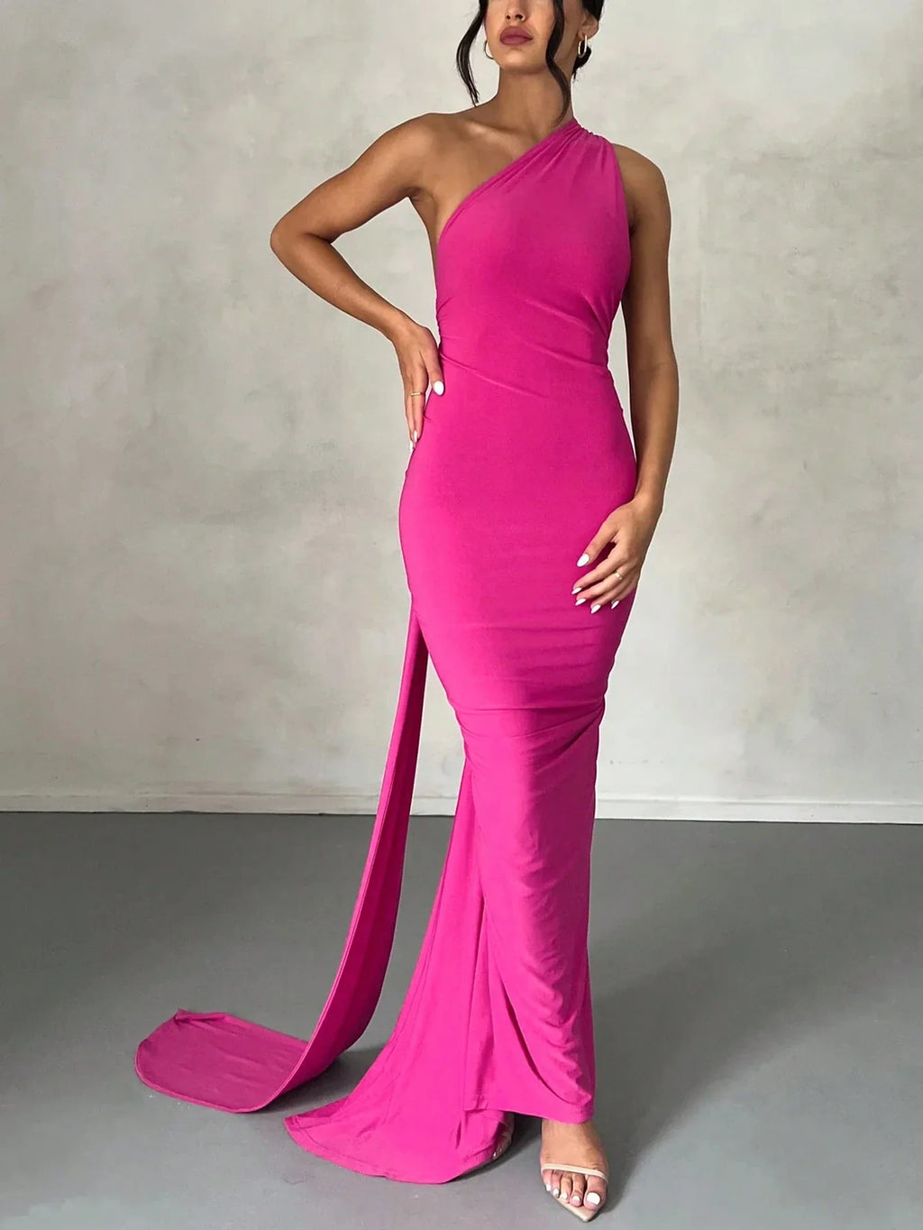 Backless Fishtail Dress for Women - gallery