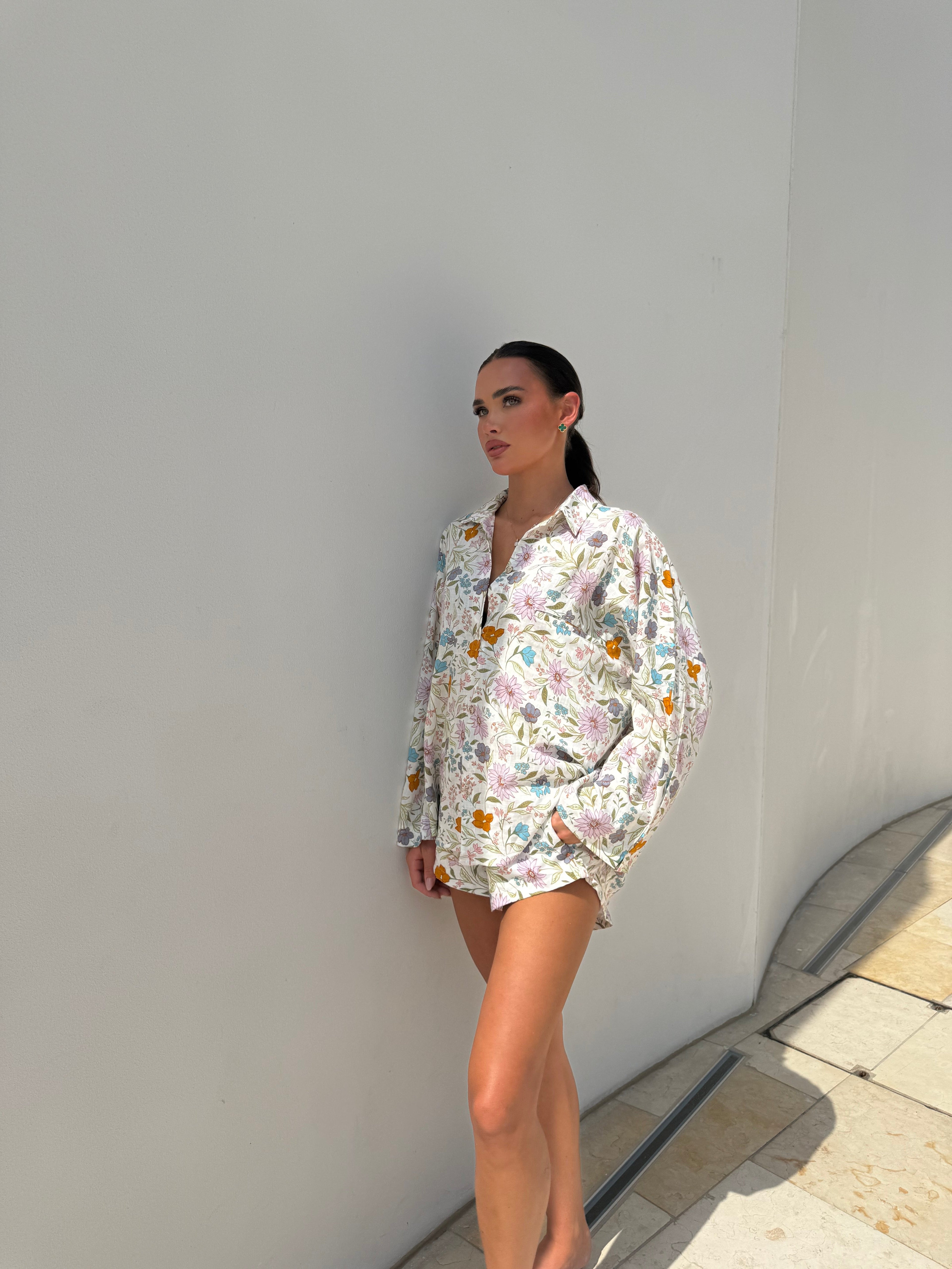 Sable Foncé Shirt- Floral Top for Women - gallery