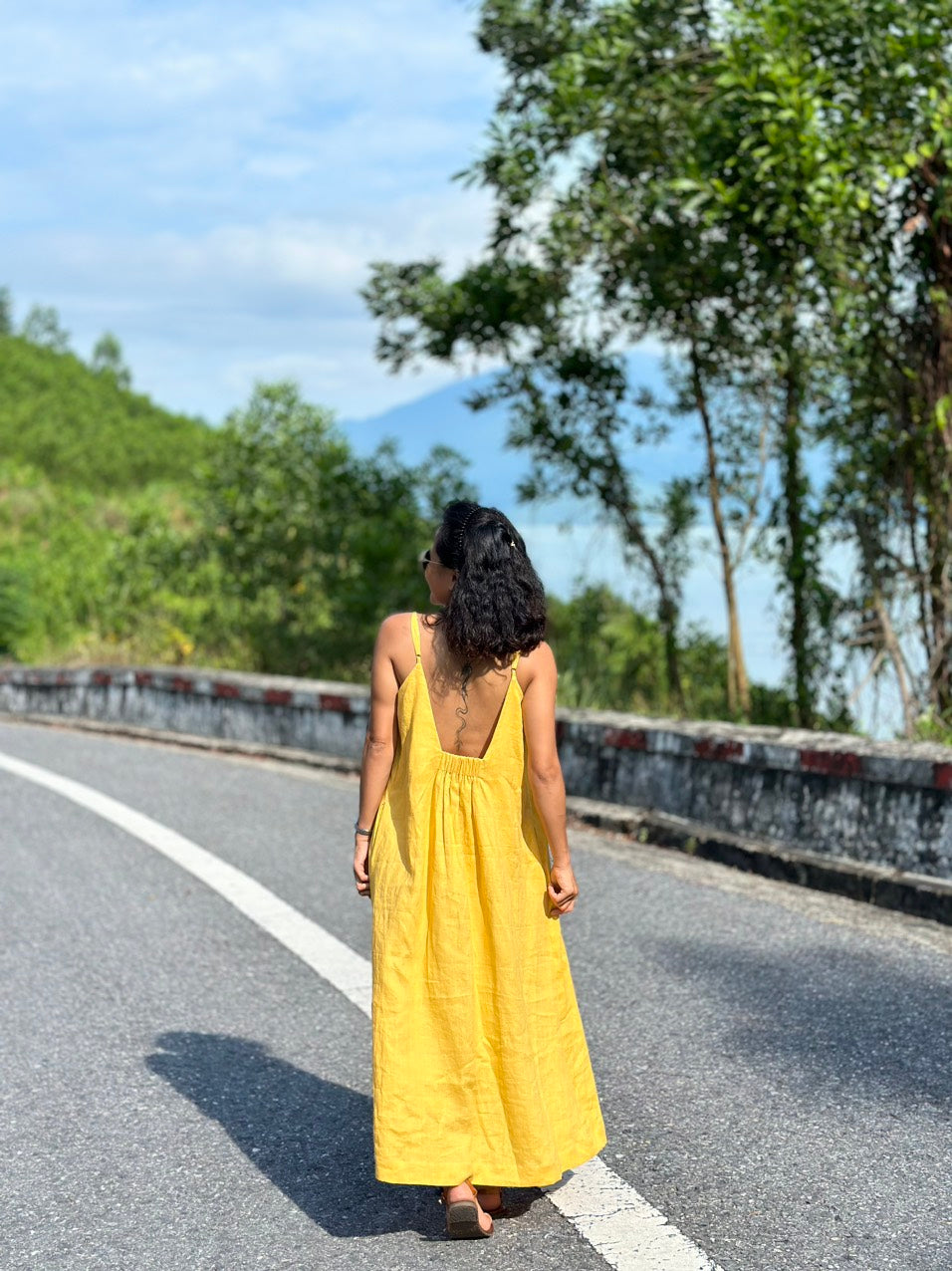 Summer Linen Sleeveless Dress for Women - gallery
