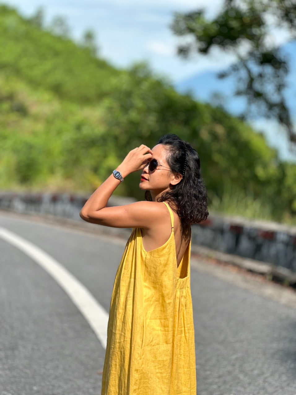 Summer Linen Sleeveless Dress for Women - gallery