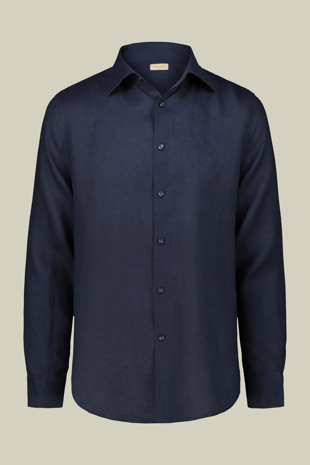 Classic Collar Pure Linen Shirt — Multi-Colour for Men — gallery