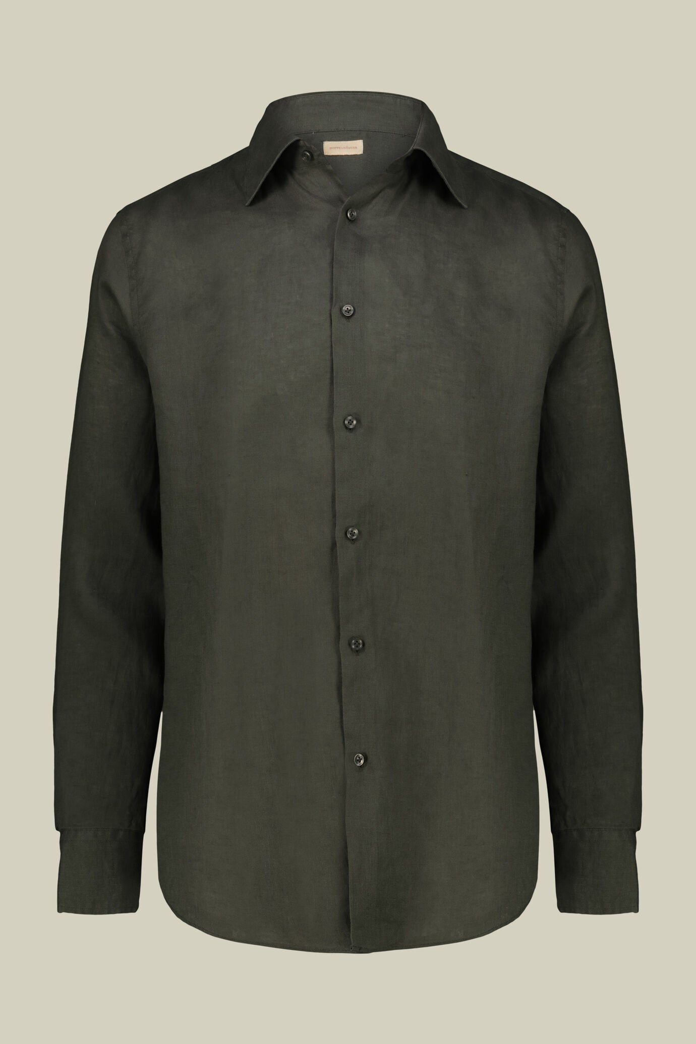 Classic Collar Pure Linen Shirt — Multi-Colour for Men — gallery