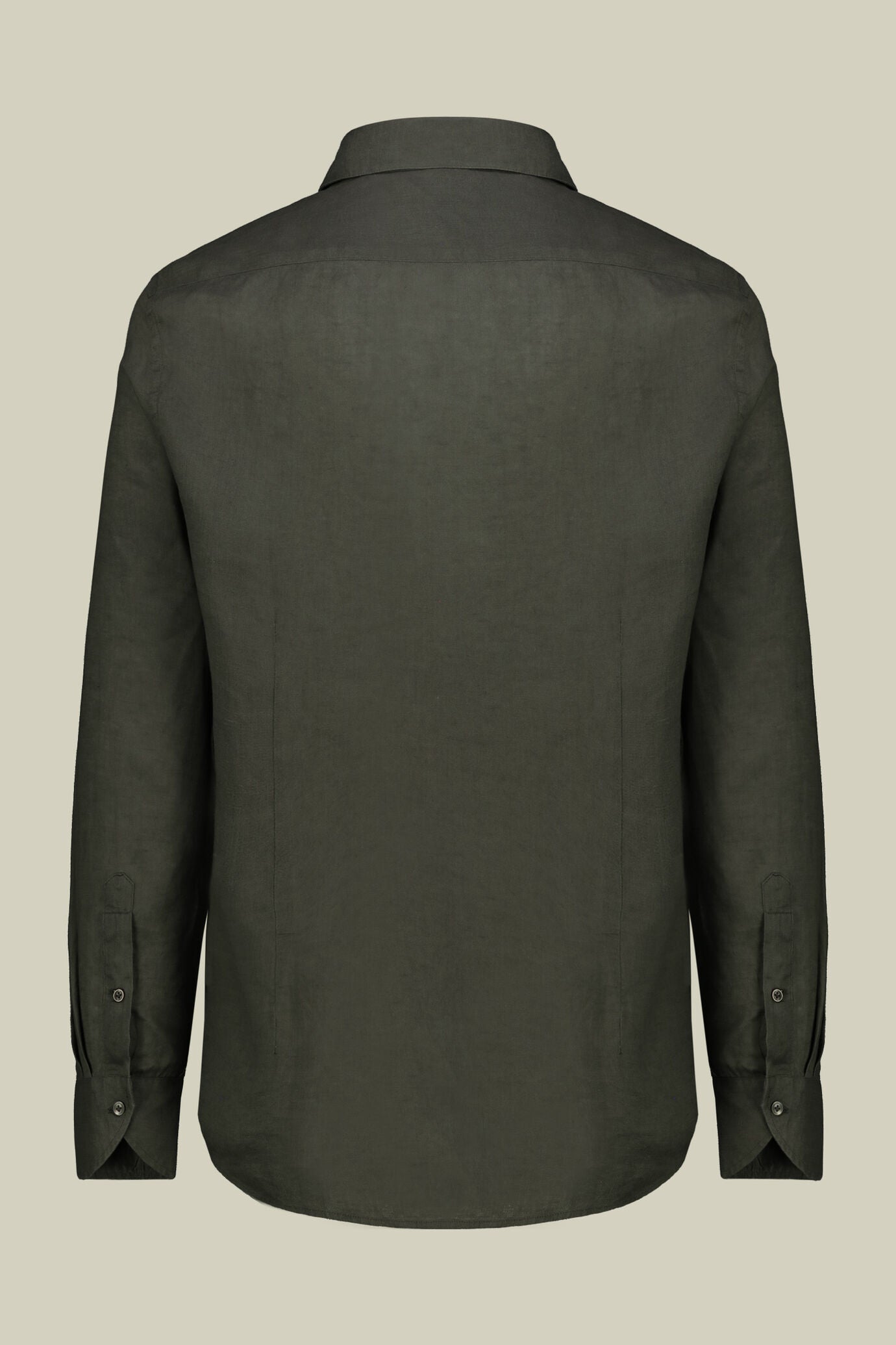 Classic Collar Pure Linen Shirt — Multi-Colour for Men — gallery
