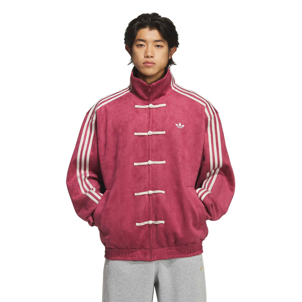 Soft Track Top in Burgundy for Women