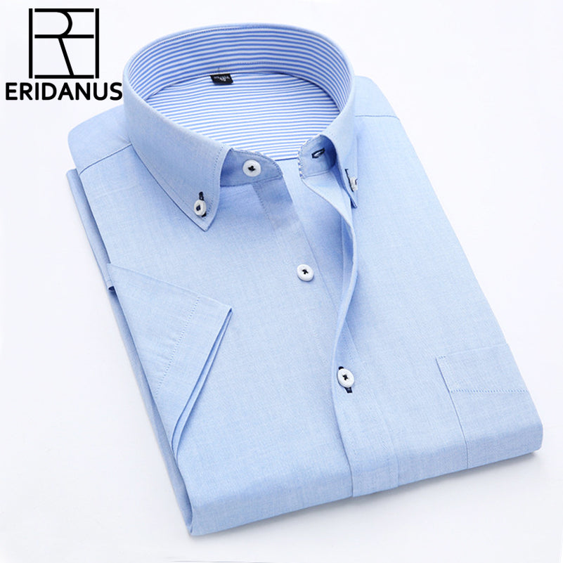 Slim Fit Long Sleeve Business Shirt for Men - gallery